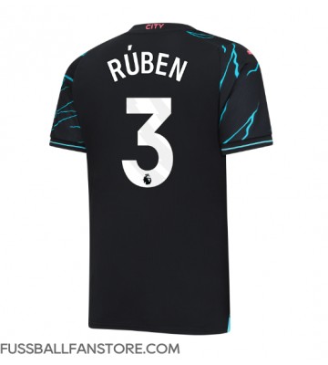 Manchester City Ruben Dias #3 Replik 3rd trikot 2023-24 Kurzarm